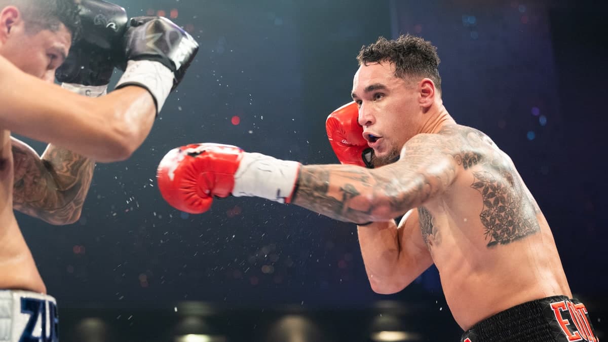 Steven Butler défend nos couleurs contre le Suisse Hiseni