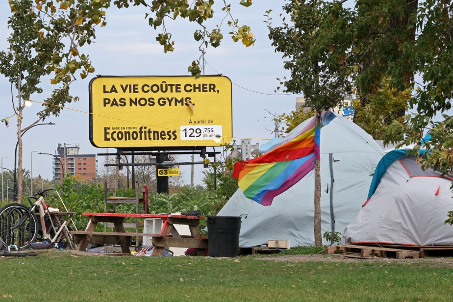Éconofitness retire sa pub controversée près du campement Notre-Dame